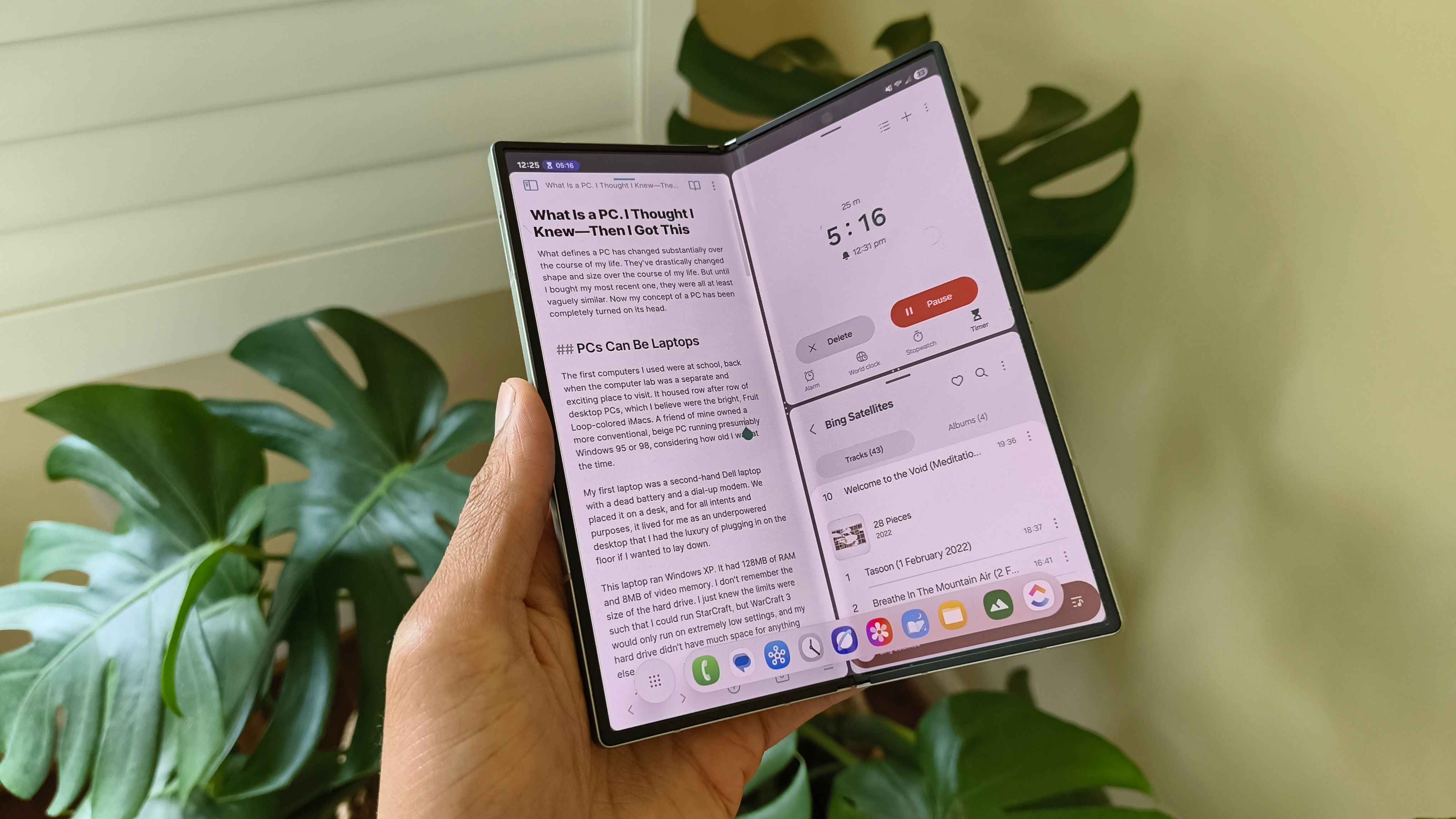 CMF Phone 2 Pro camera sample of a Samsung Galaxy Z Fold 6.