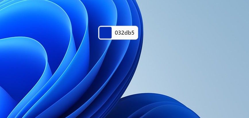 Color Picker feature in action.
