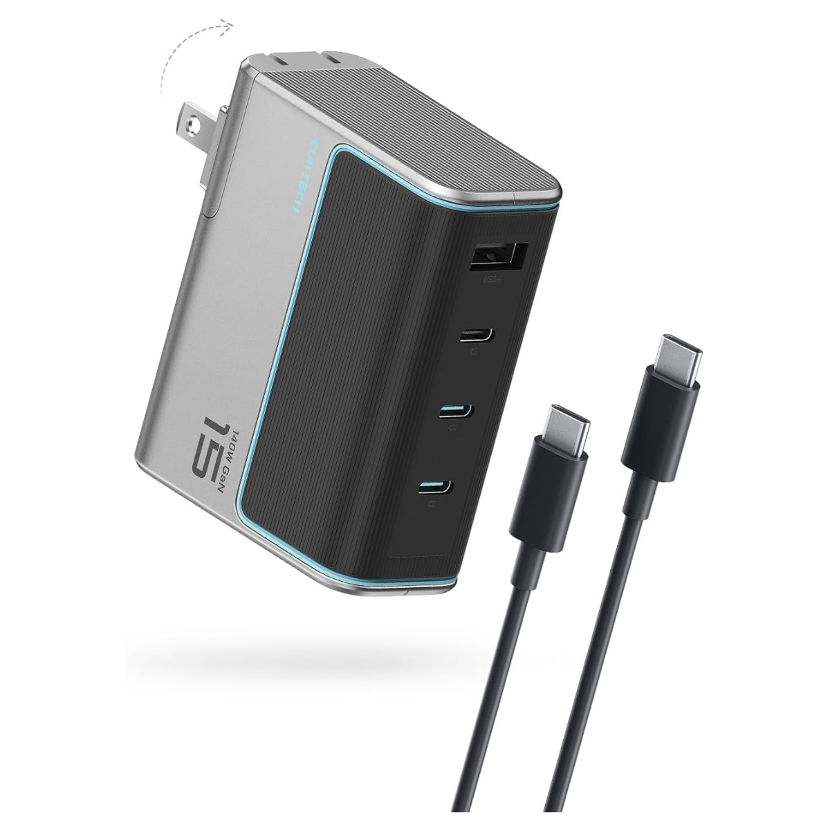 The CUKTECH 15 GaN 140W Charger.