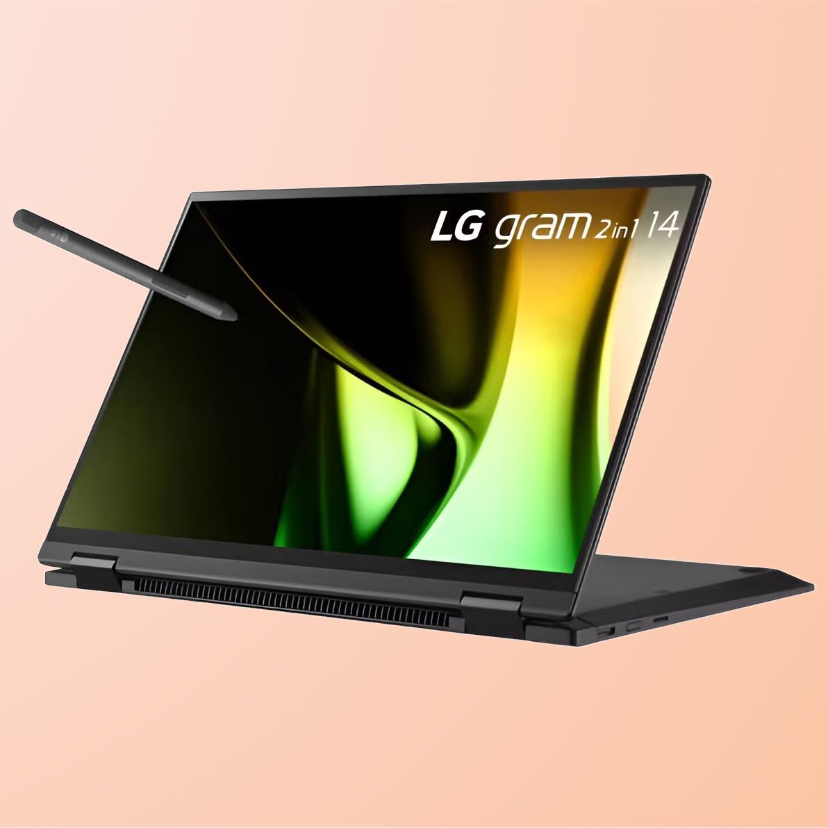 LG Gram 14 ”2 in 1 light laptop.