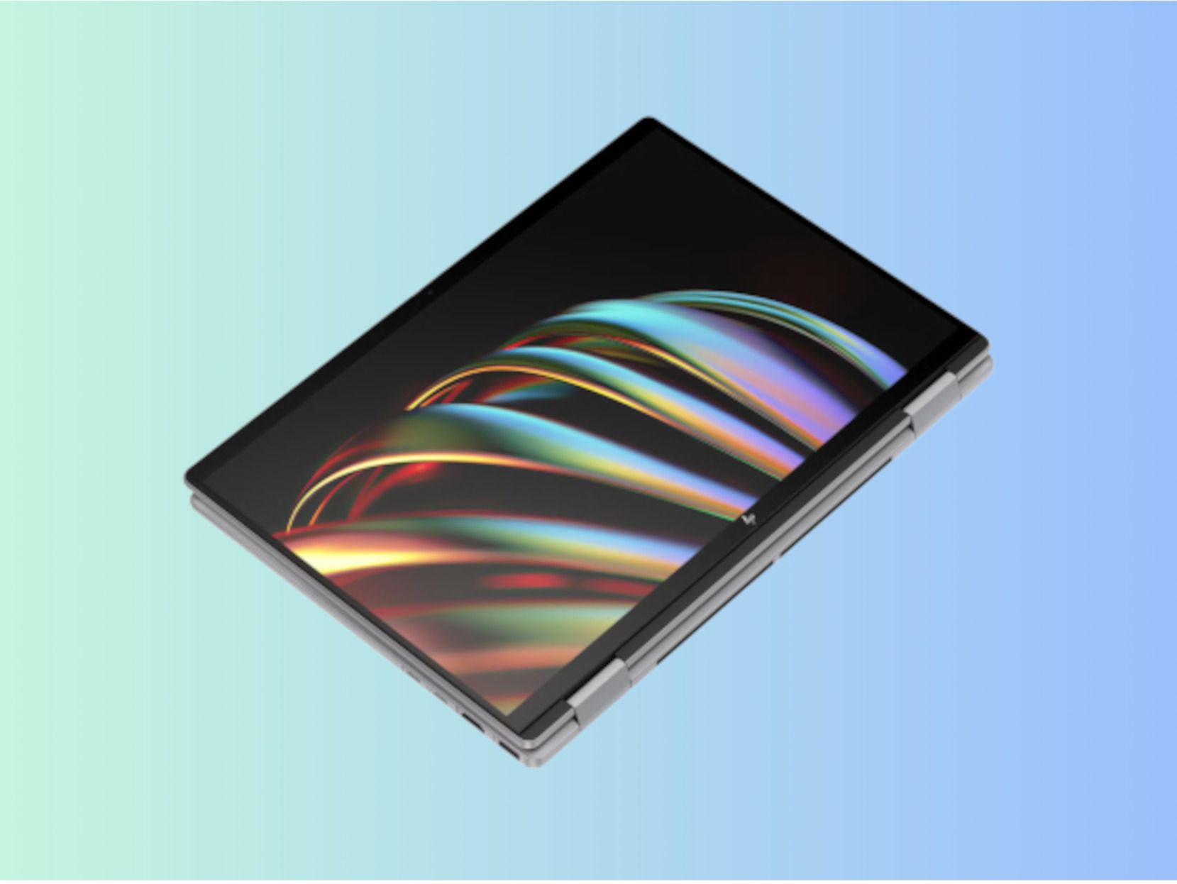The HP Envy X360 2-in-1 laptop.