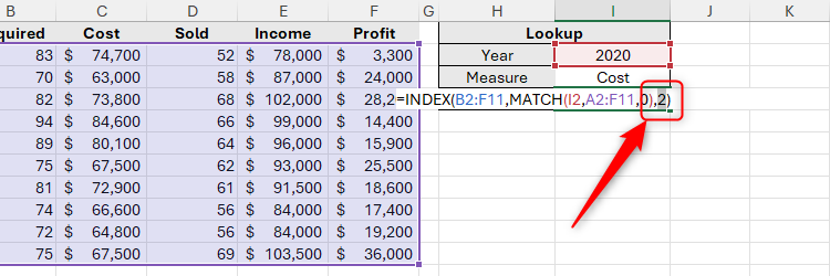 F9 is pressed after part of a formula in Excel is selected to reveal that it produces the expected result.