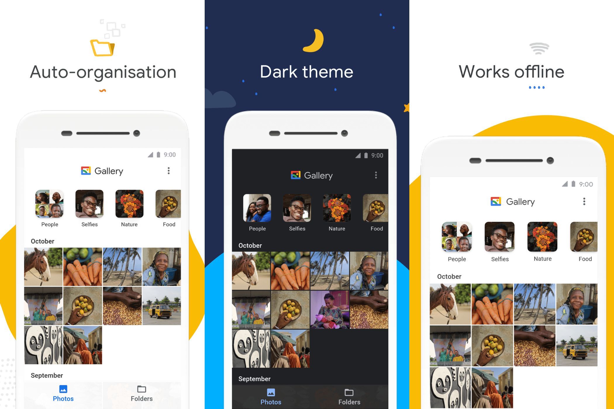 Features of Google Gallery