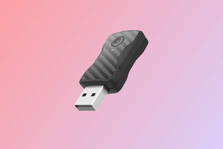 The Aluratek Combo Wireless Car Adapter for Apple CarPlay and Android Auto.