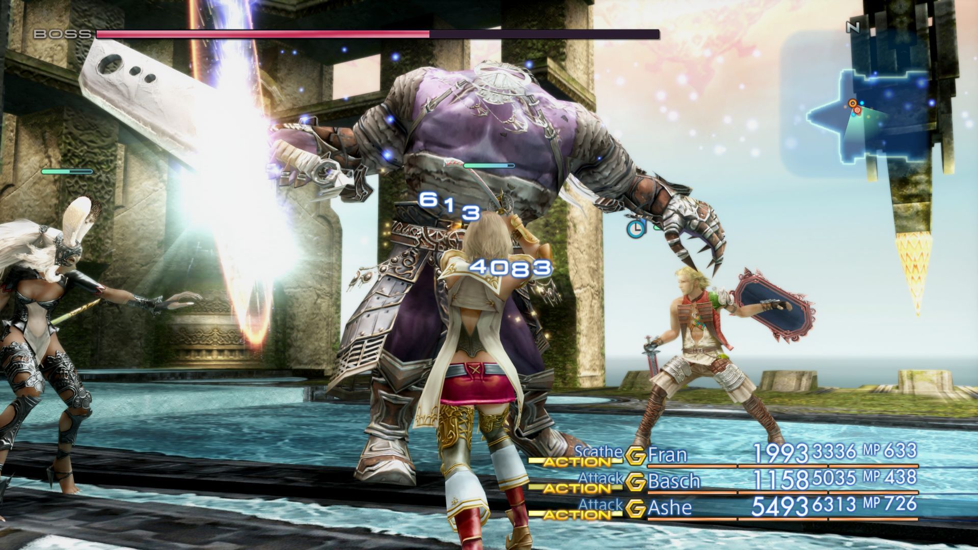 Combat in Final Fantasy 12.