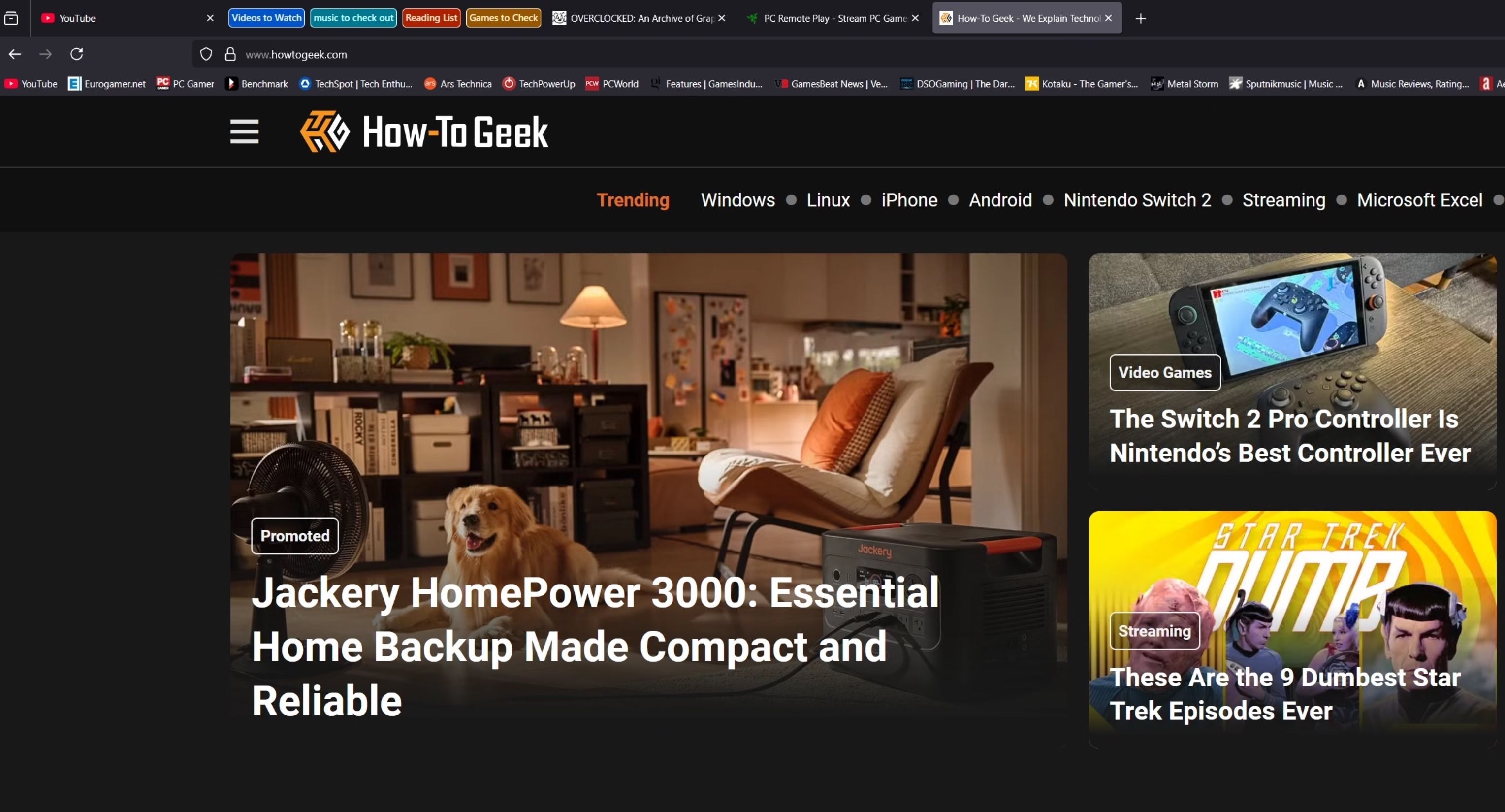 An open Firefox window with multiple tab groups on Windows OS. 