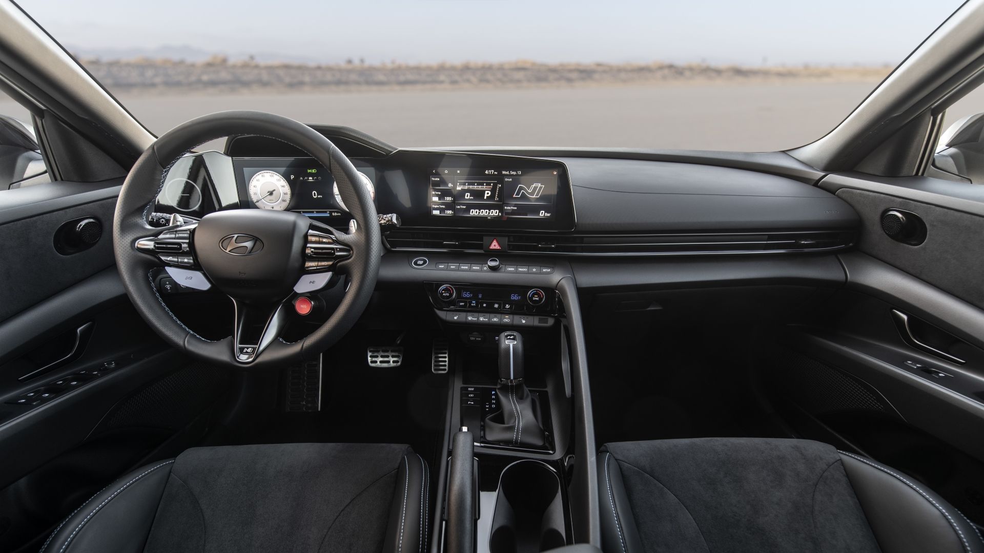 2025 Hyundai Elecentra N in the Dashboard's Internal Shot