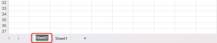 The name of an Excel spreadsheet is activated in the tab area.
