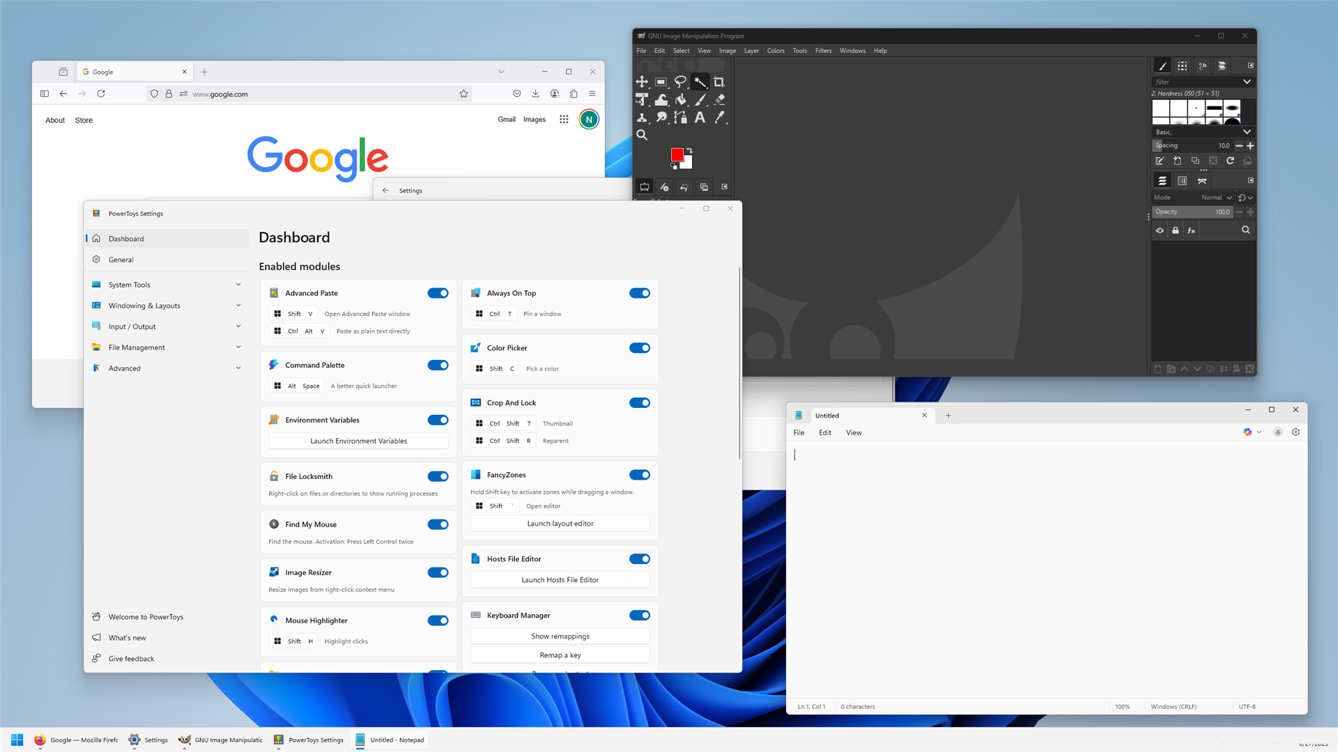 There are too many apps open on this screen. 