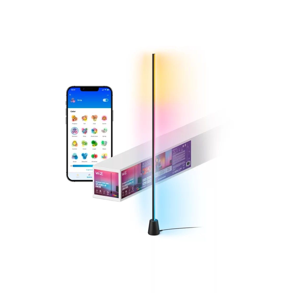 WiZ Gradient Floor Light Product Tag
