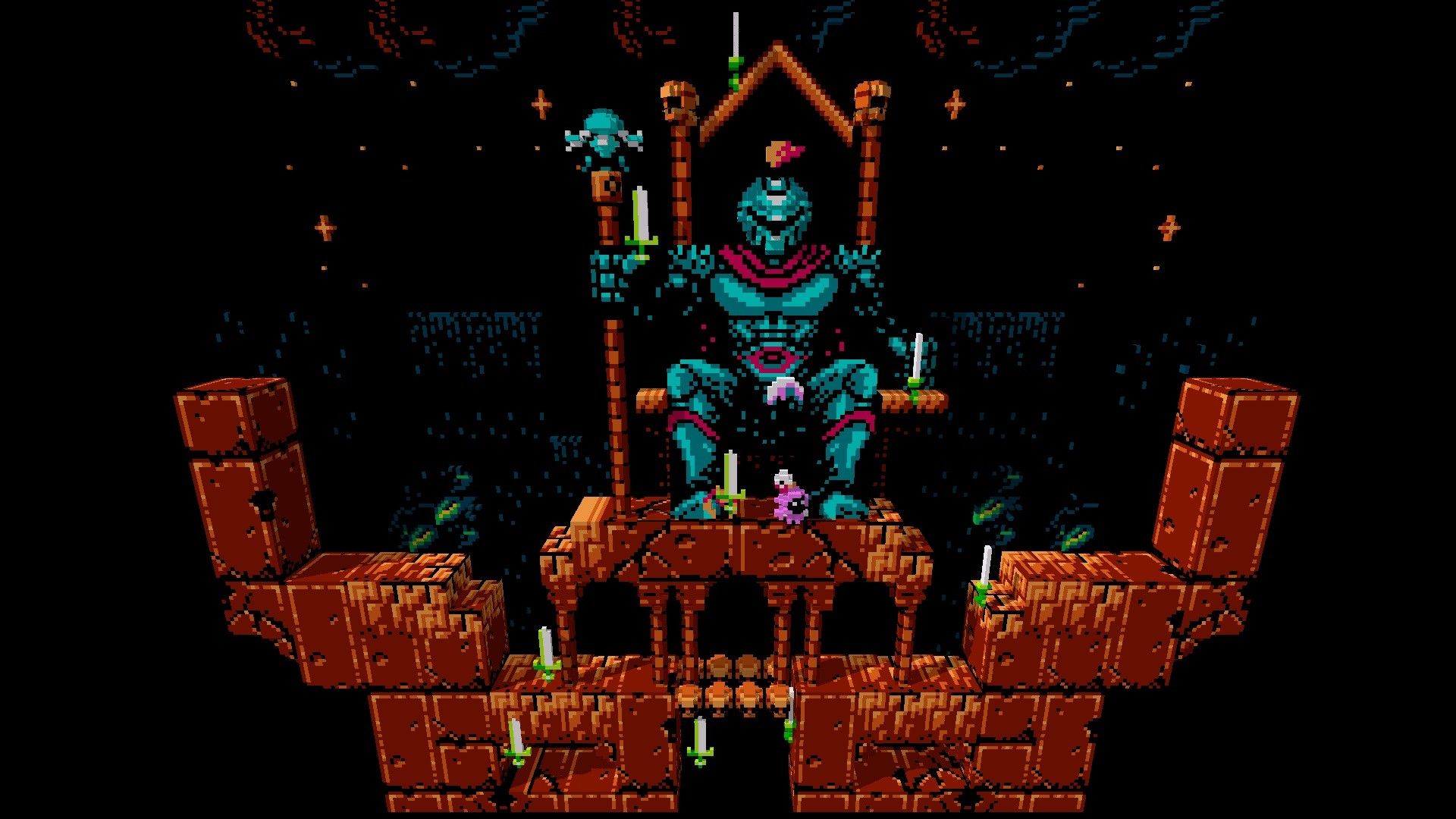 A screenshot from a 3D NES emulator, 3DSen.