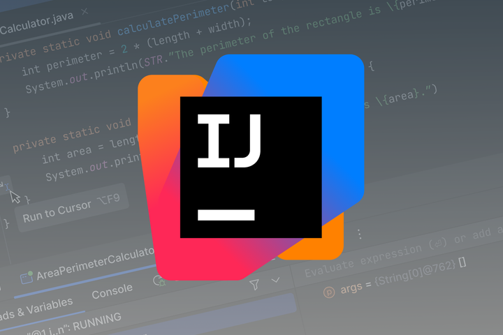 IntelliJ logo.