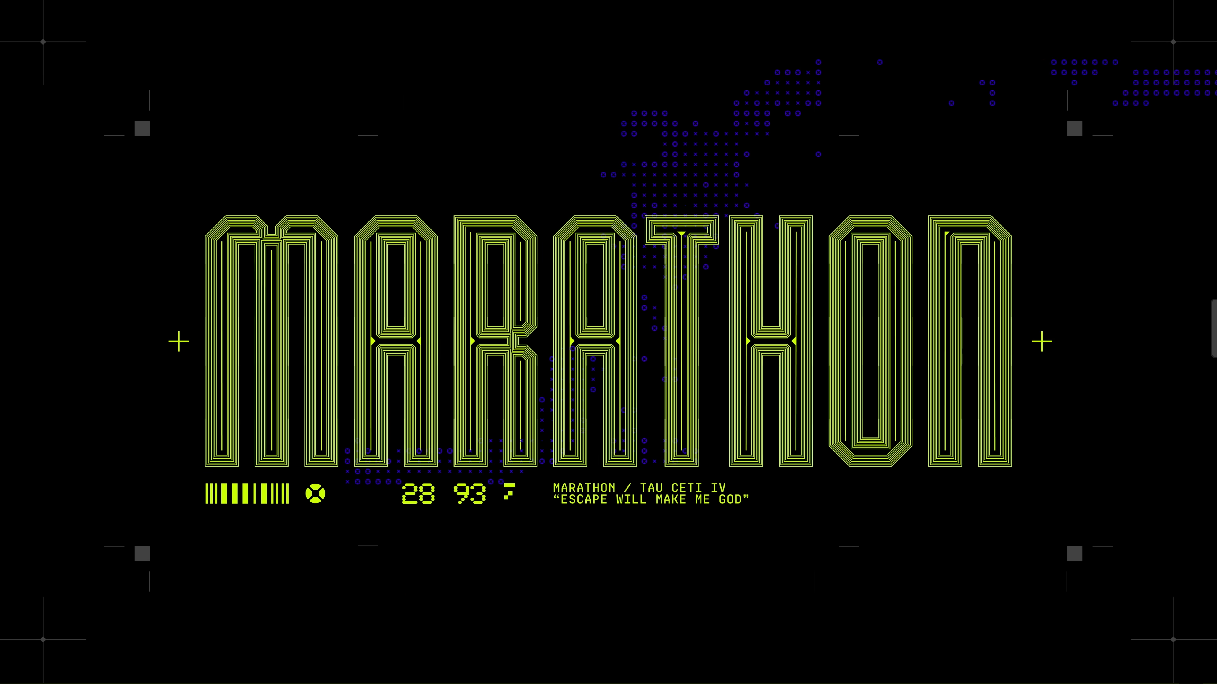 Marathon logo.