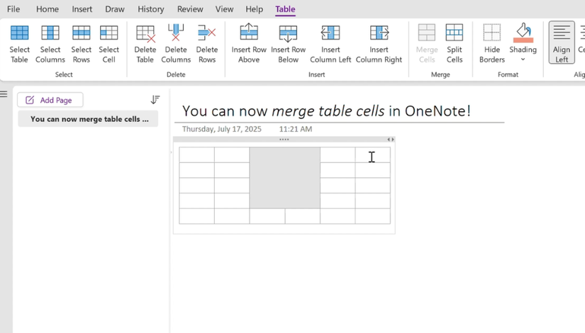 Microsoft OneNote Is Getting a Much-Needed Tables Fix