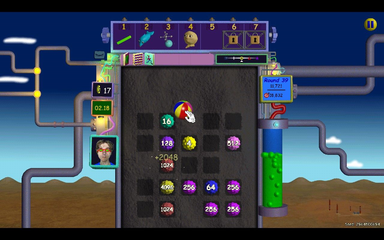 Nubby's Number Factory round 39.