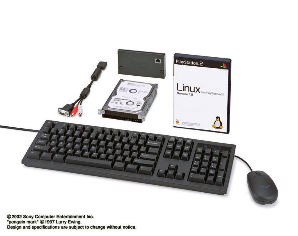 Official PS2 Linux Press Image.