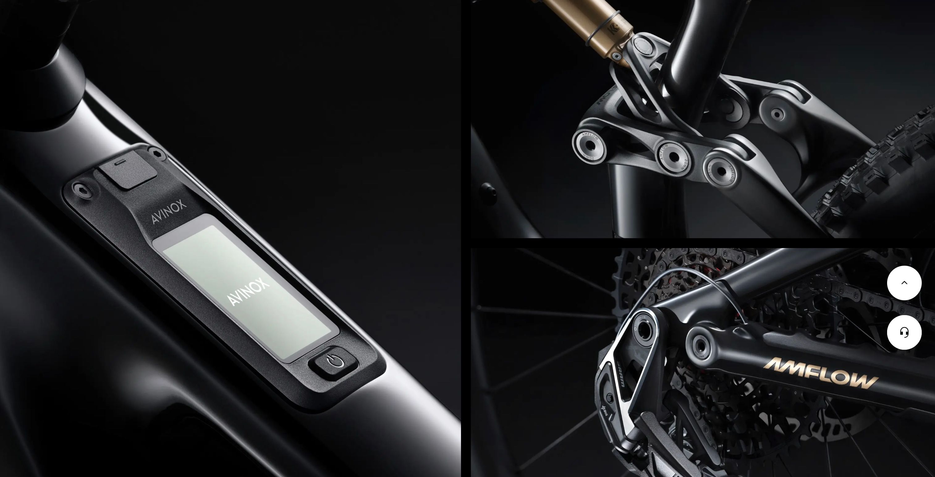 DJI ebike display and components. 