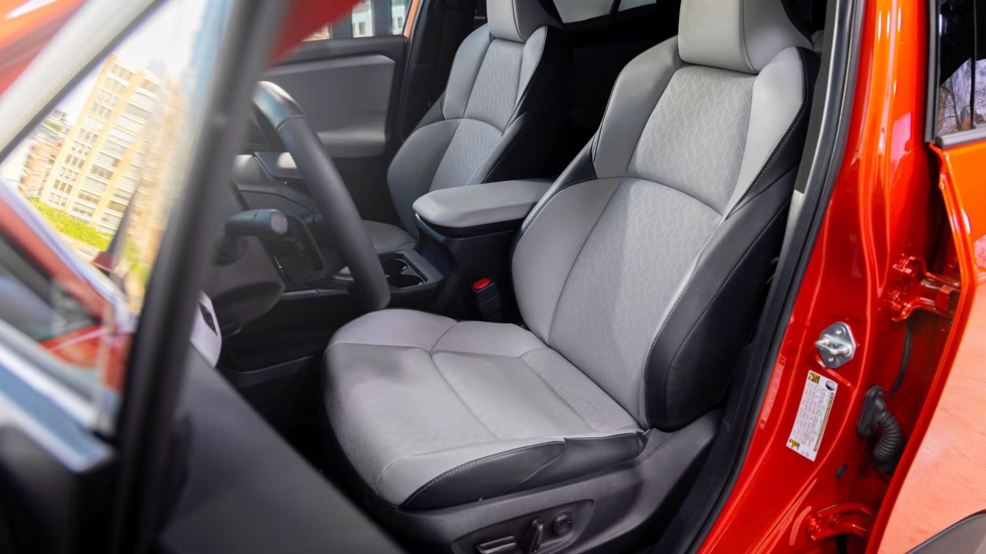 Interior shot inside the Subaru Uncharted.