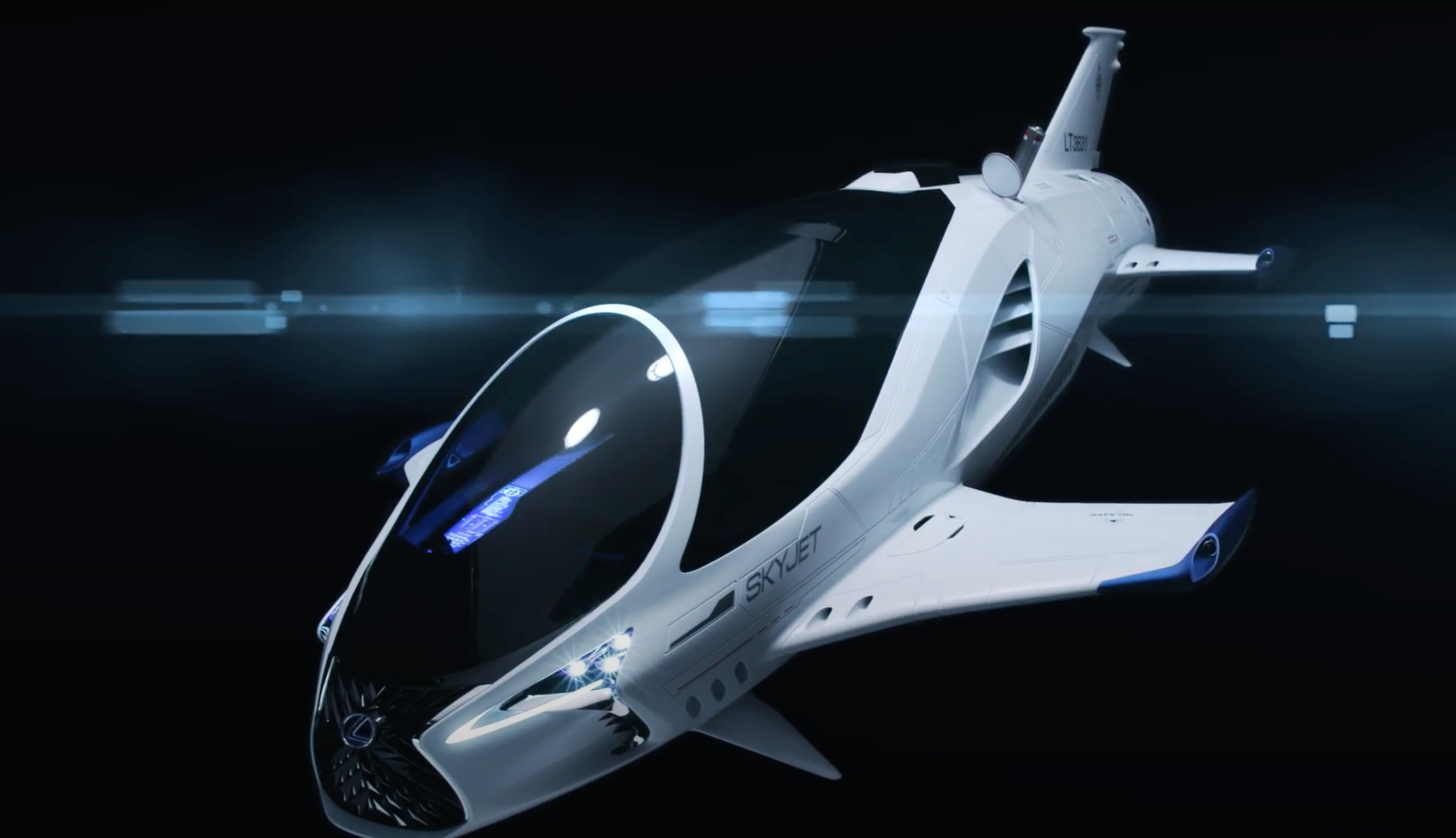 The Lexus Skyjet from Valerian