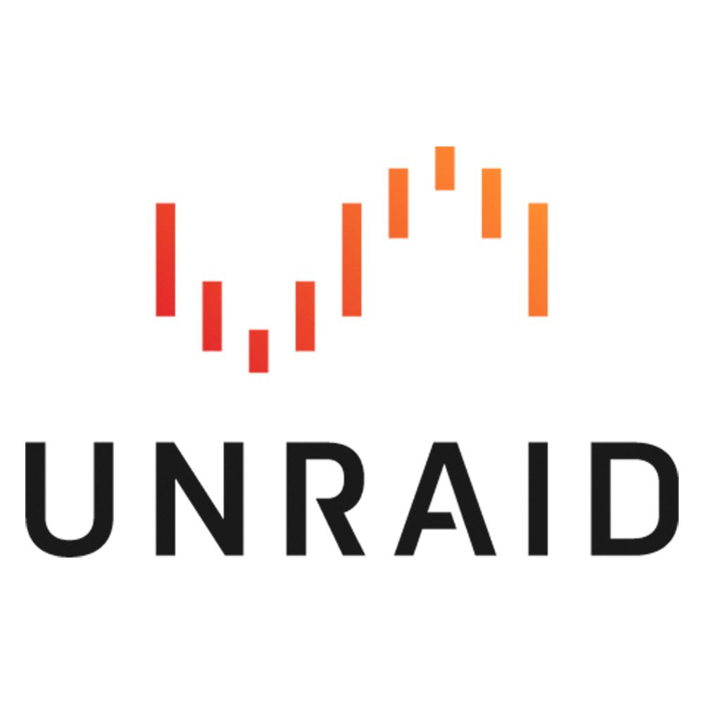 Логотип Unraid.
