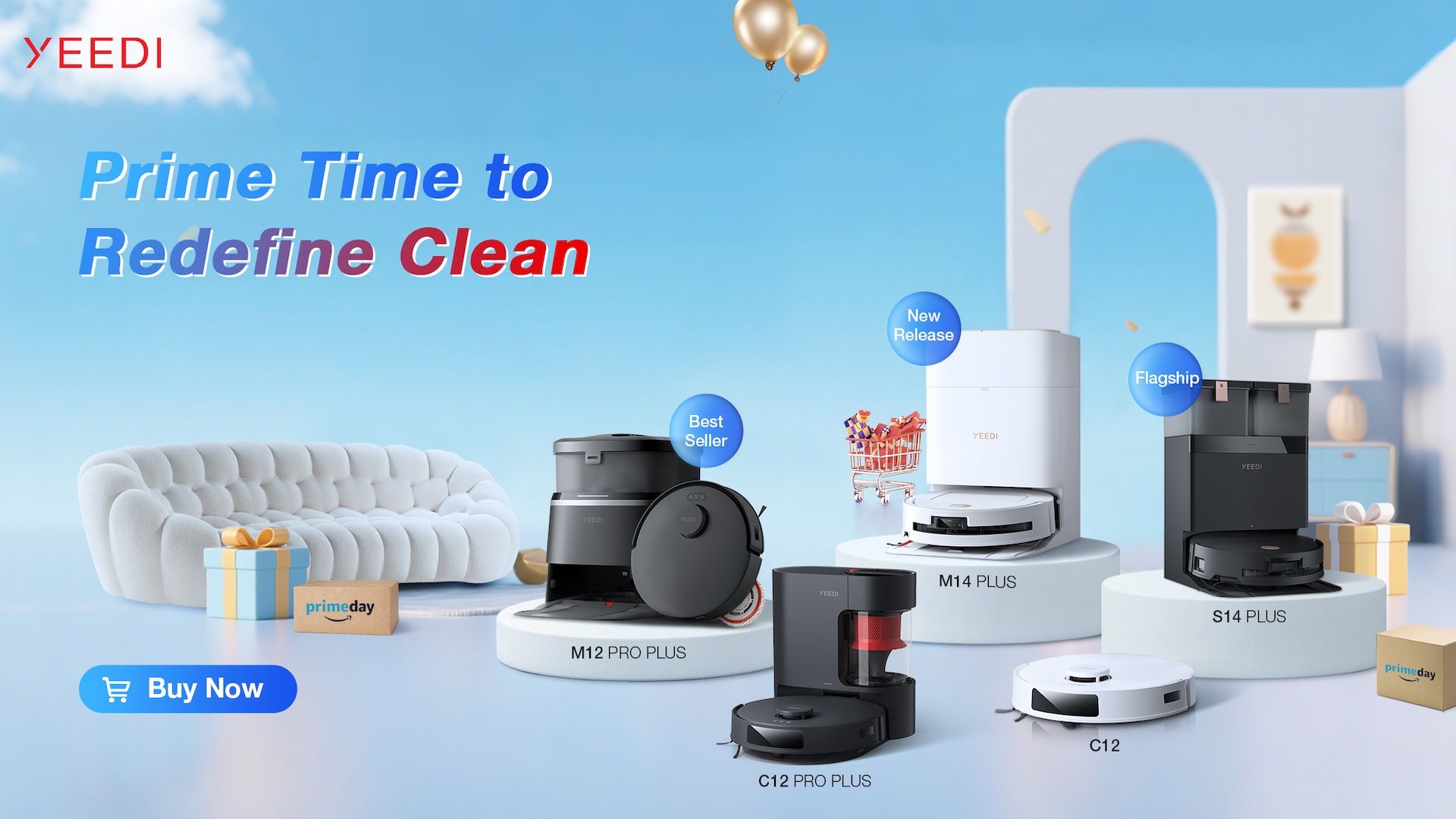 عروض YEEDI: مكانس روبوتية ذكية بأسعار مذهلة