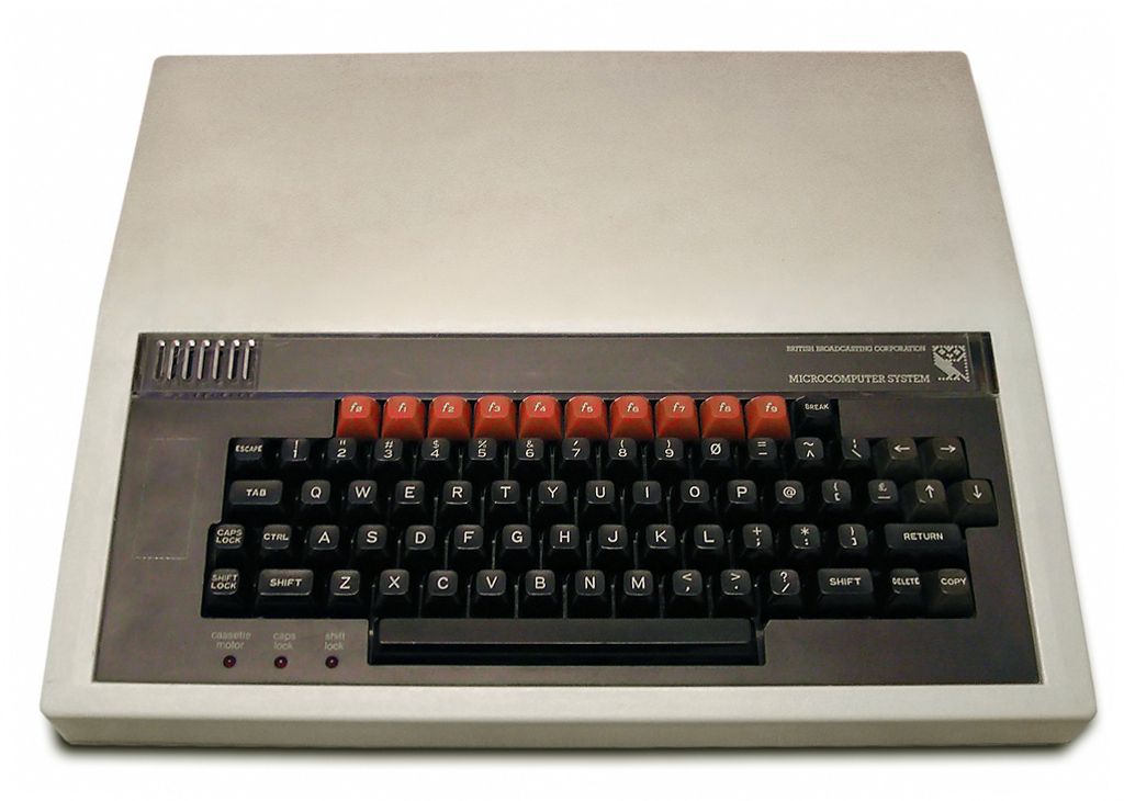 Acorn BBC Micro home computer.