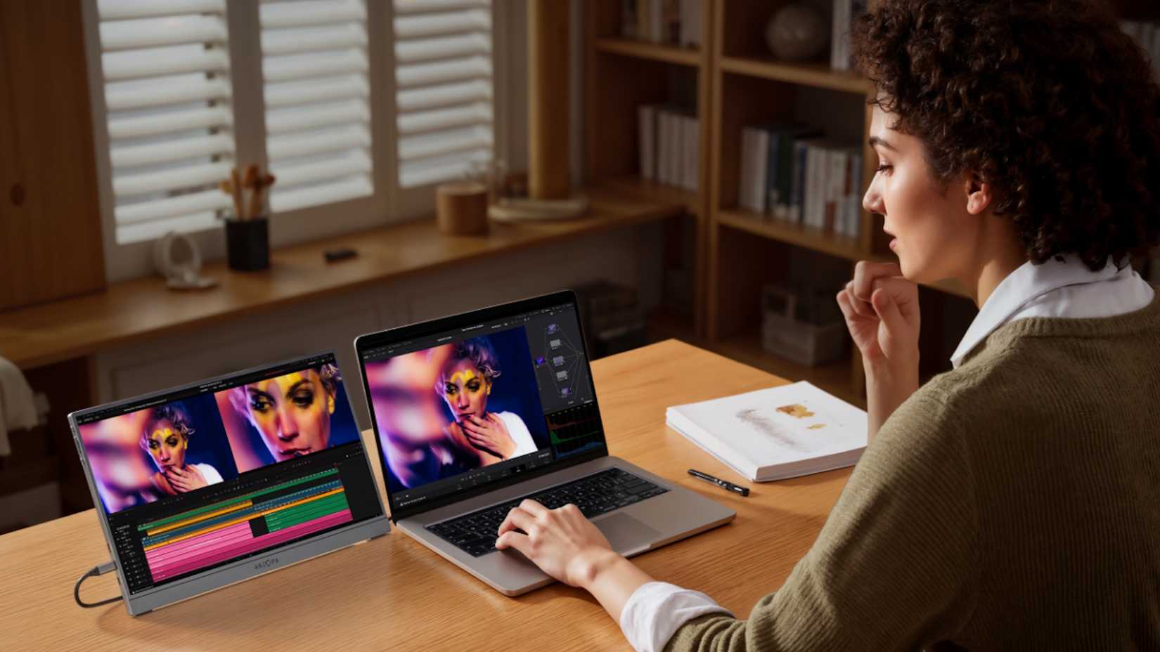 Arzopa Z3FC video editing