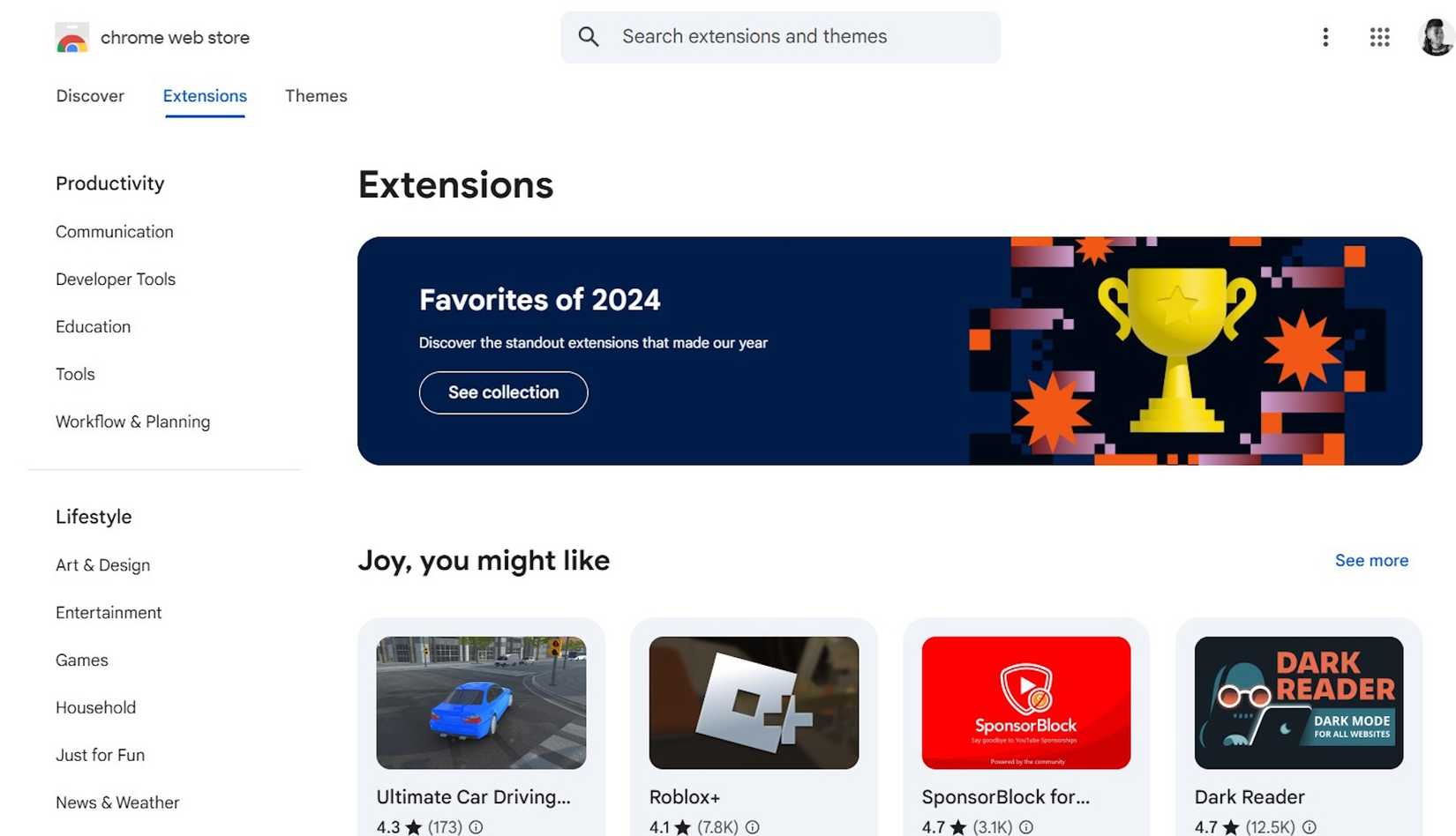 Image showing Chrome Web Store