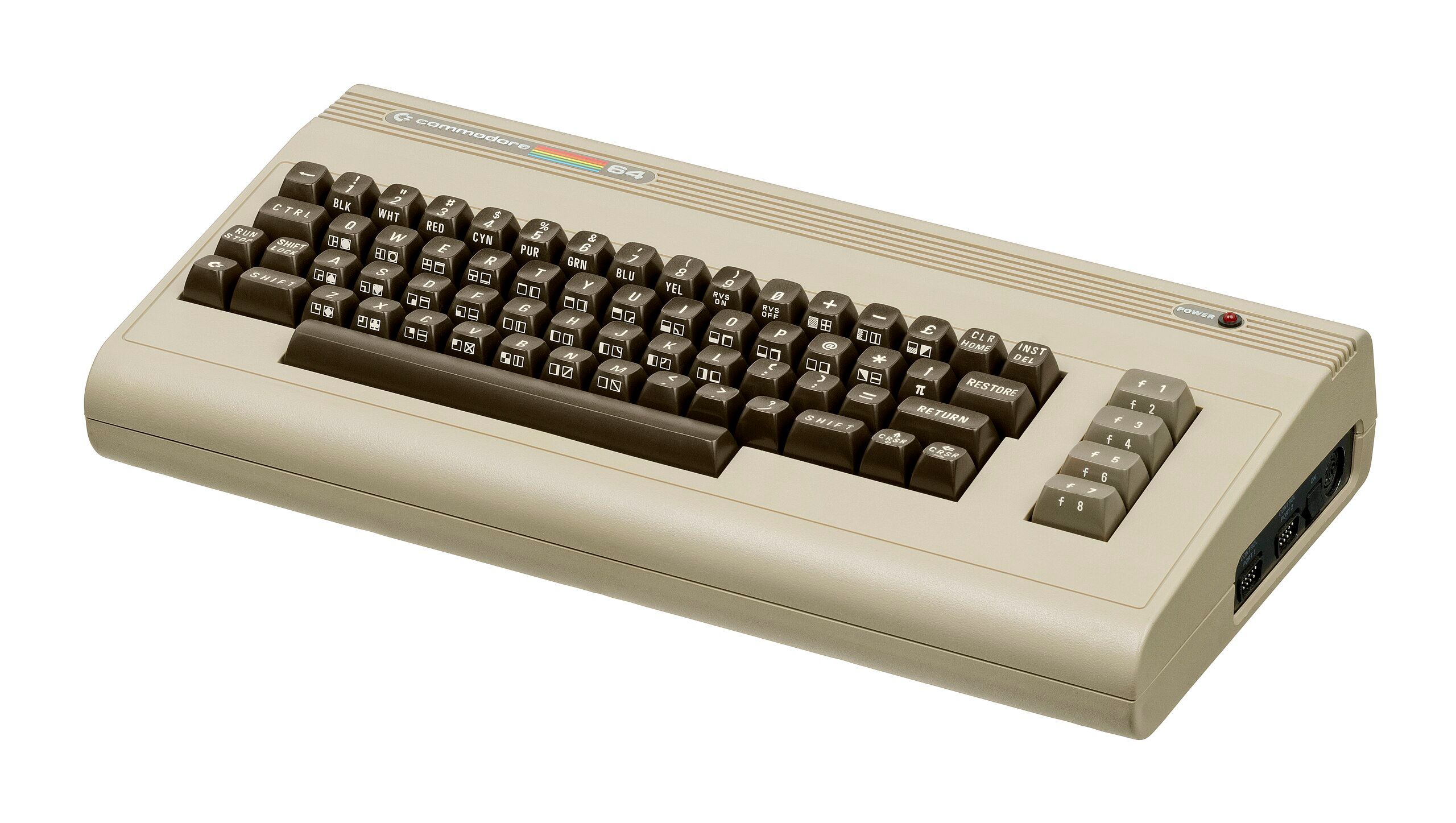 Commodore 64 home computer.