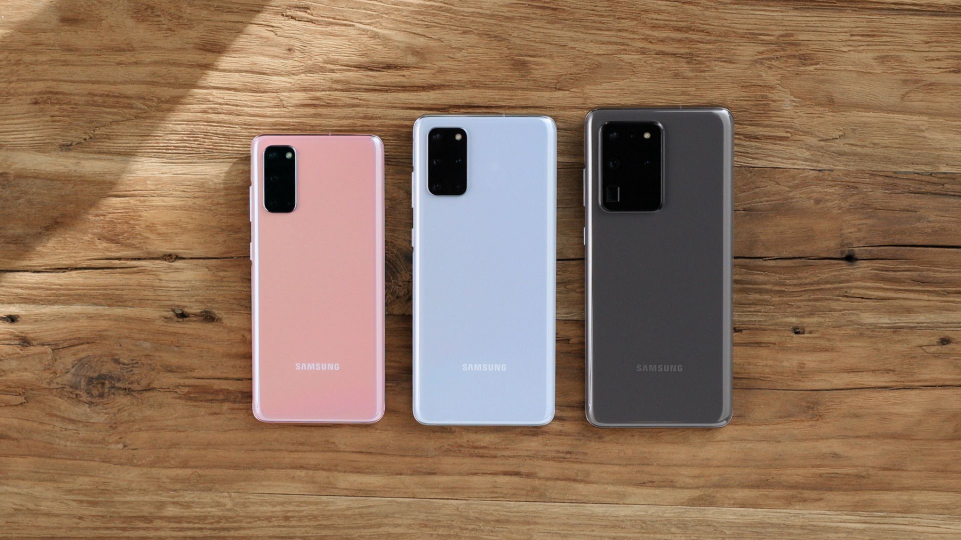 galaxy s20 family of phones