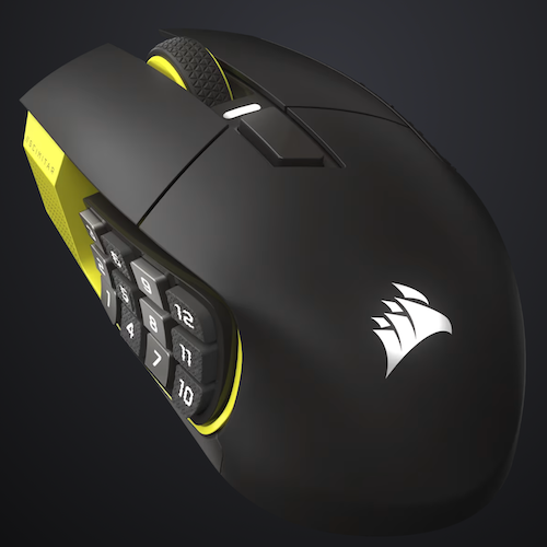 Corsair Scimitar Elite Wireless SE MMO Gaming Mouse.