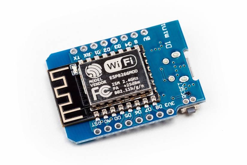 A WiFi and Bluetooth module.