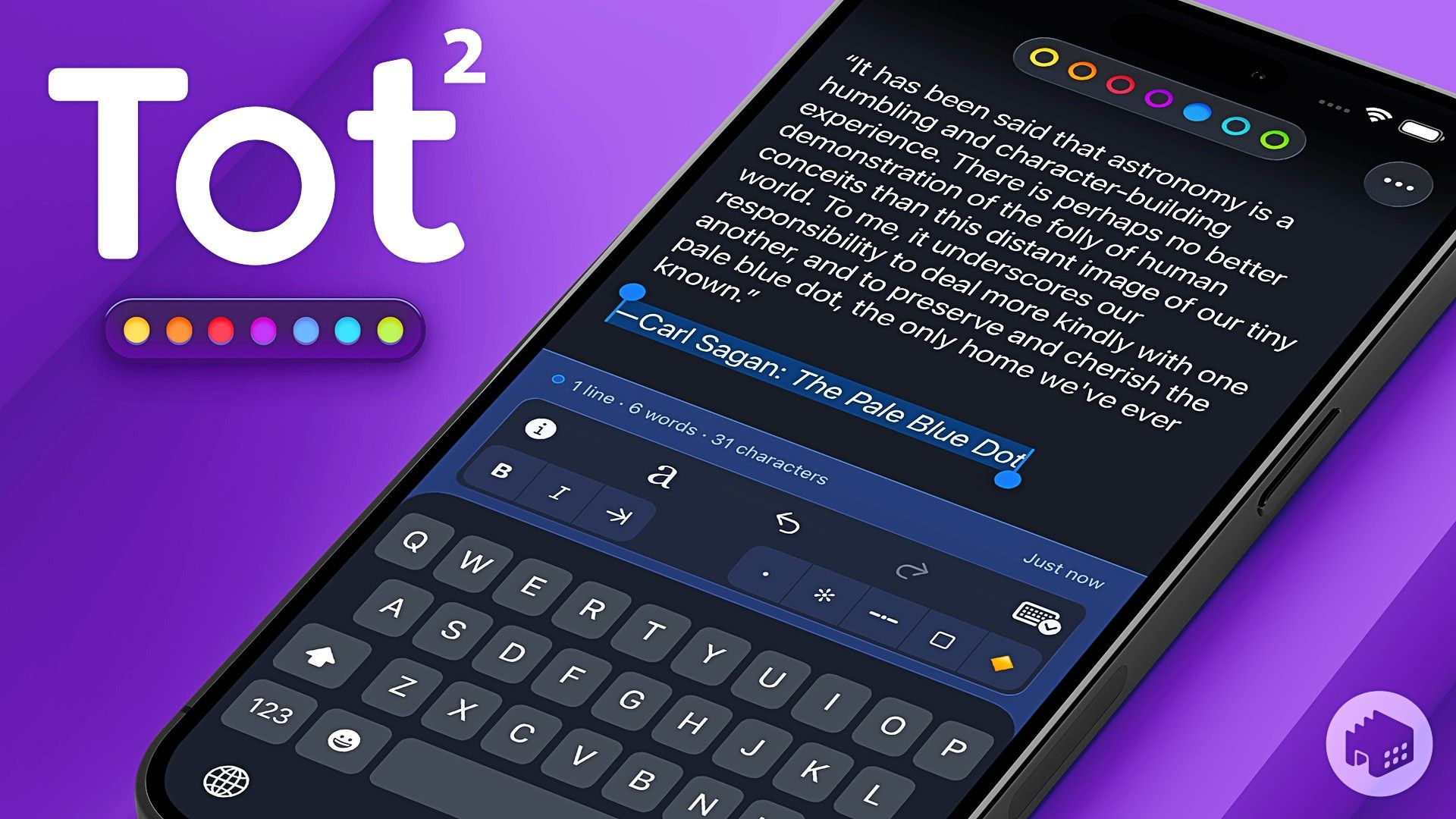 Tot 2 es una forma única de tomar notas en iPhone, Mac y Apple Watch