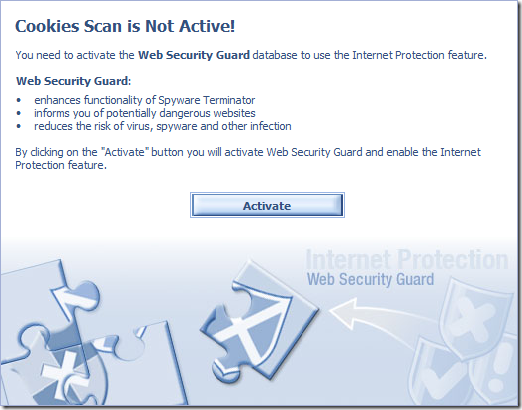 web security guar alert