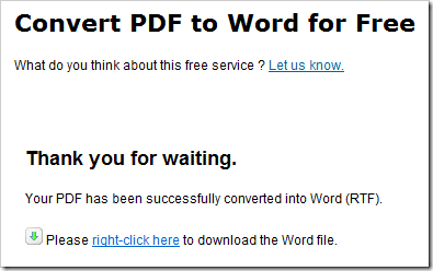 PDF to Word for Free