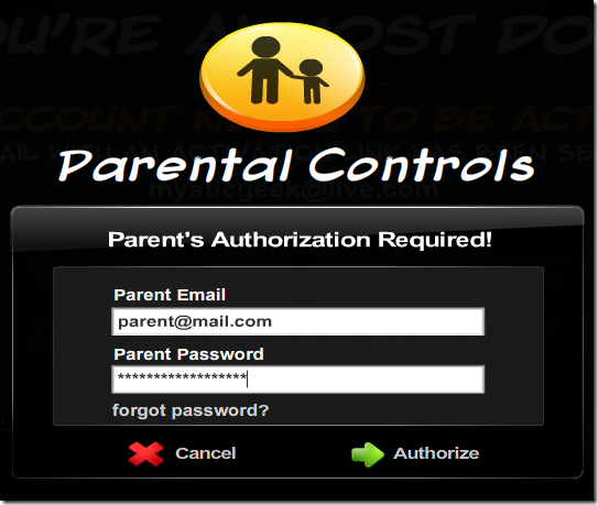 parent control