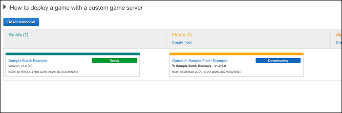 How to deploy a game with a custom game server