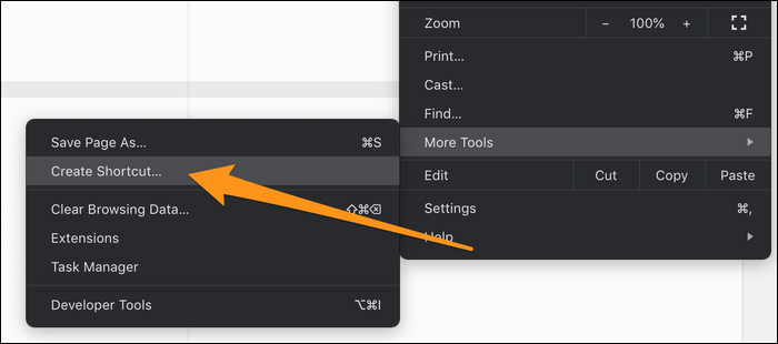 In Chrome settings menu, select More Tools &gt; Create Shortcut to set Cloud9 as a app.