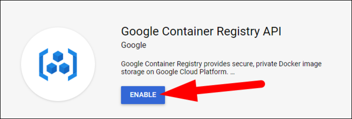 enable container registry