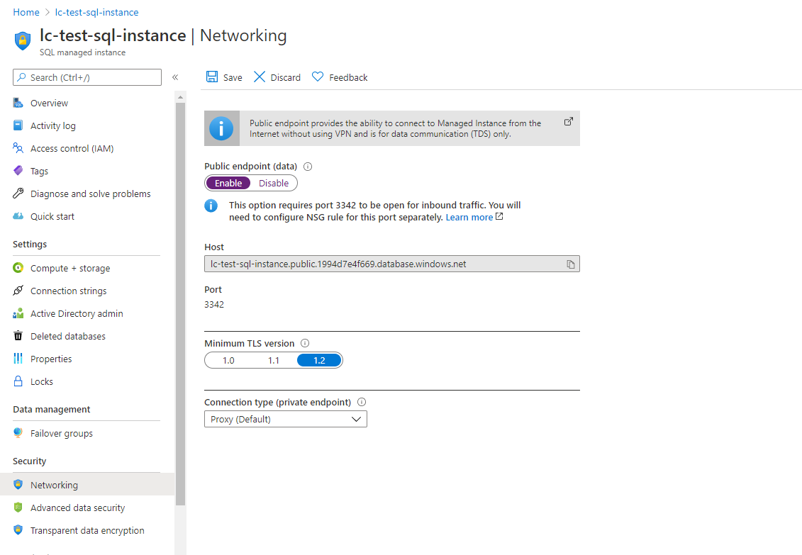 How to use an Azure SQL Managed Instance