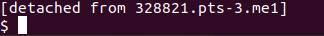 Exiting from a GNU Screen session