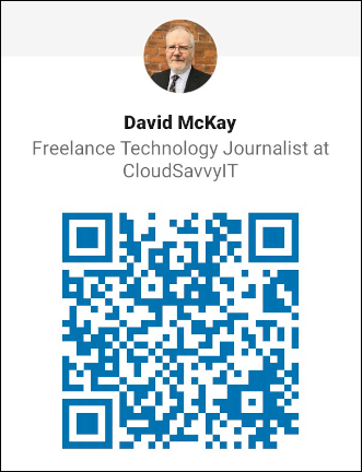 LinkedIn QR code for Dave McKay