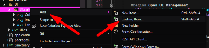 How to Share Files & Code Between Visual Studio Projects