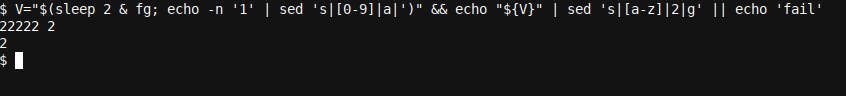 A complex oneliner example