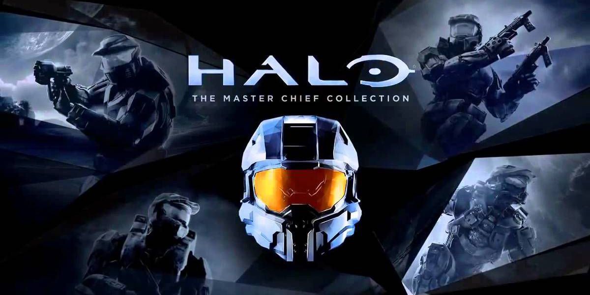 The title screen for Halo: The Master Chief Collection.