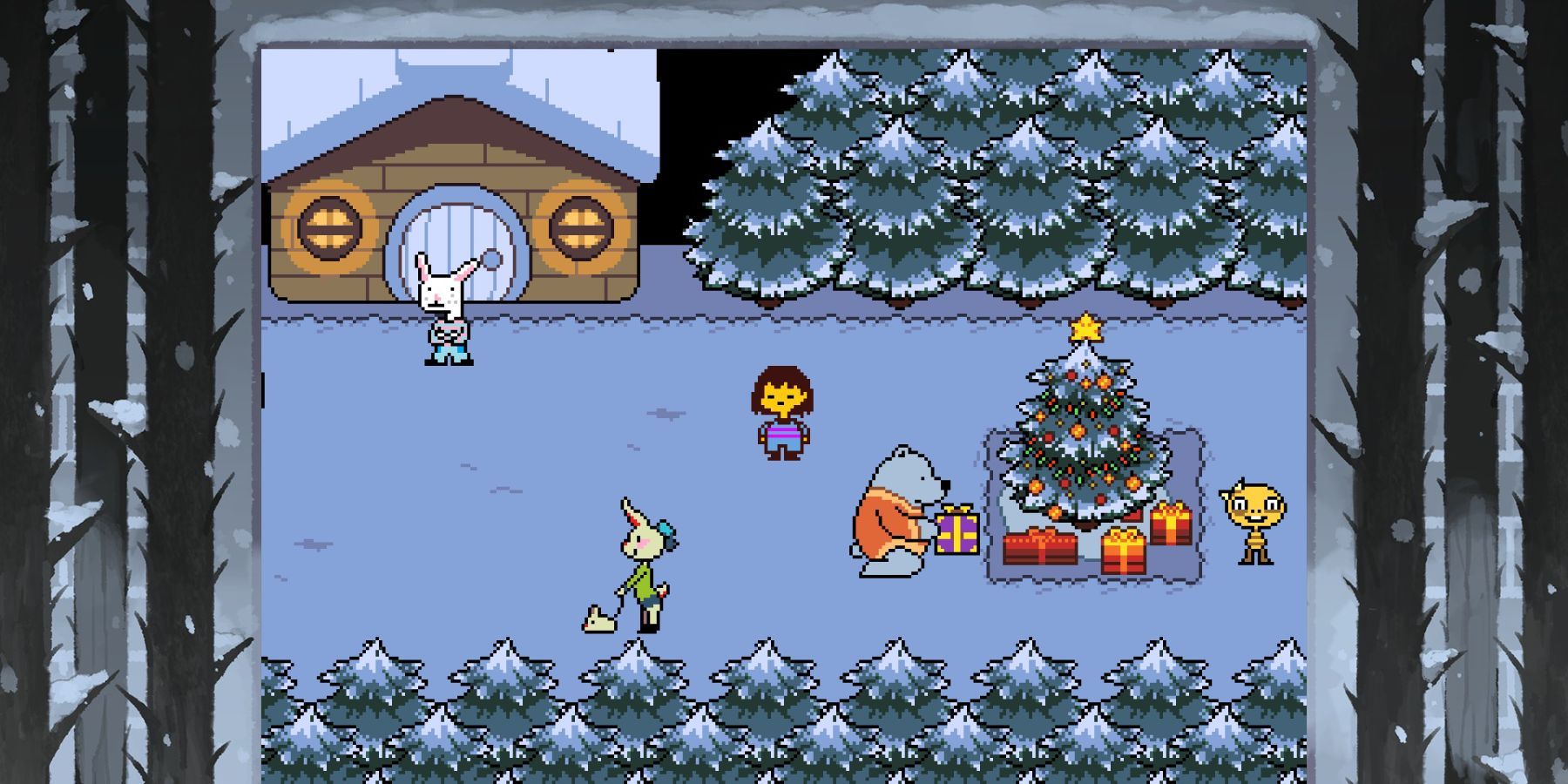 A screenshot from the game Undertale.