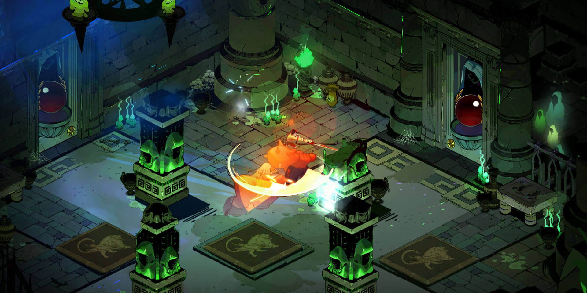 A gameplay section of Hades