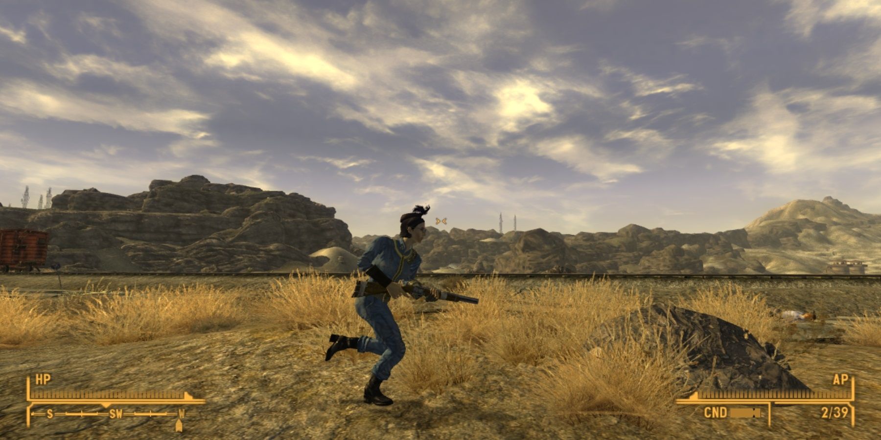 A screenshot from the game Fallout: New Vegas.