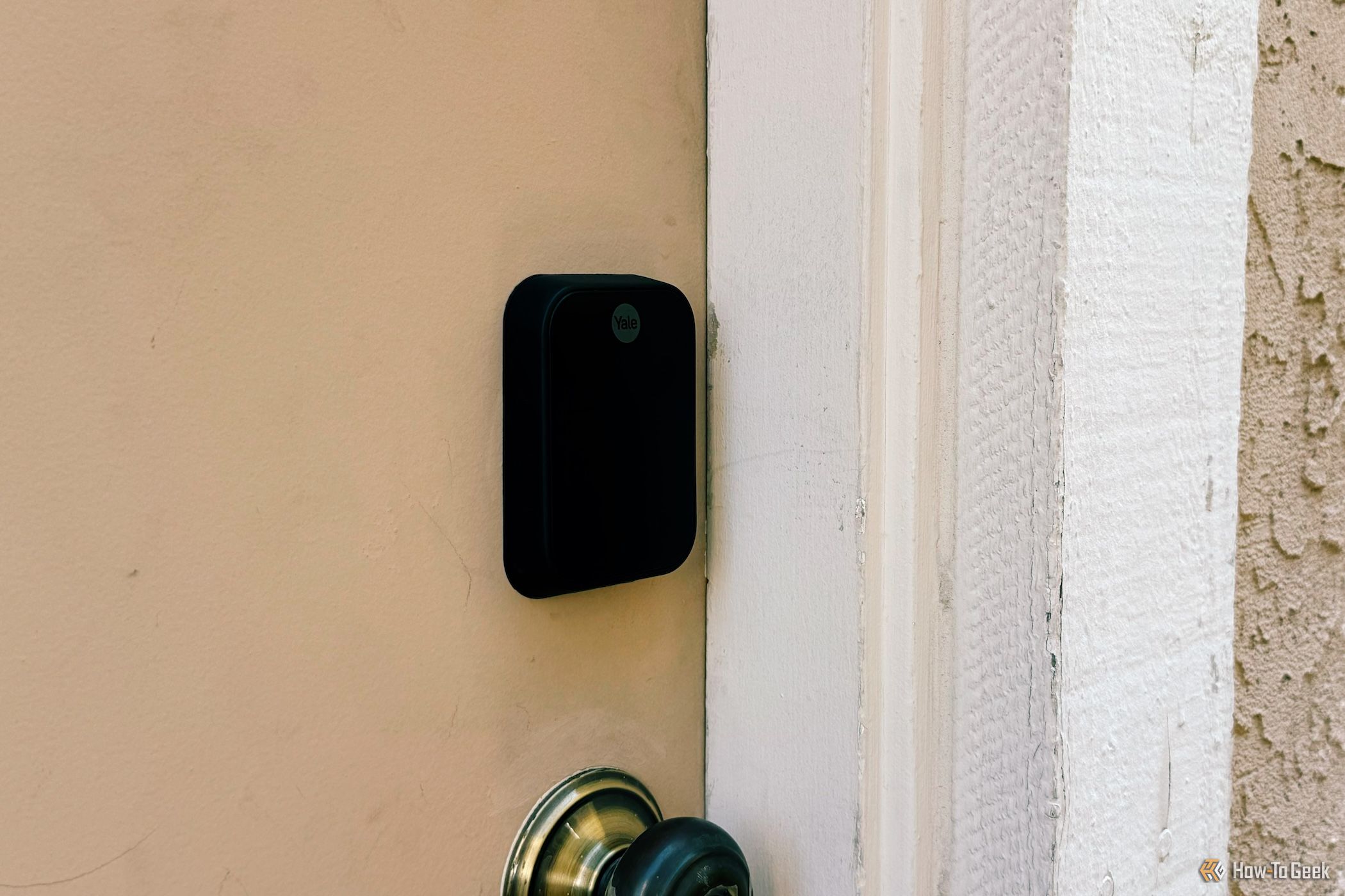 Assure Lock 2 Plus on exterior door