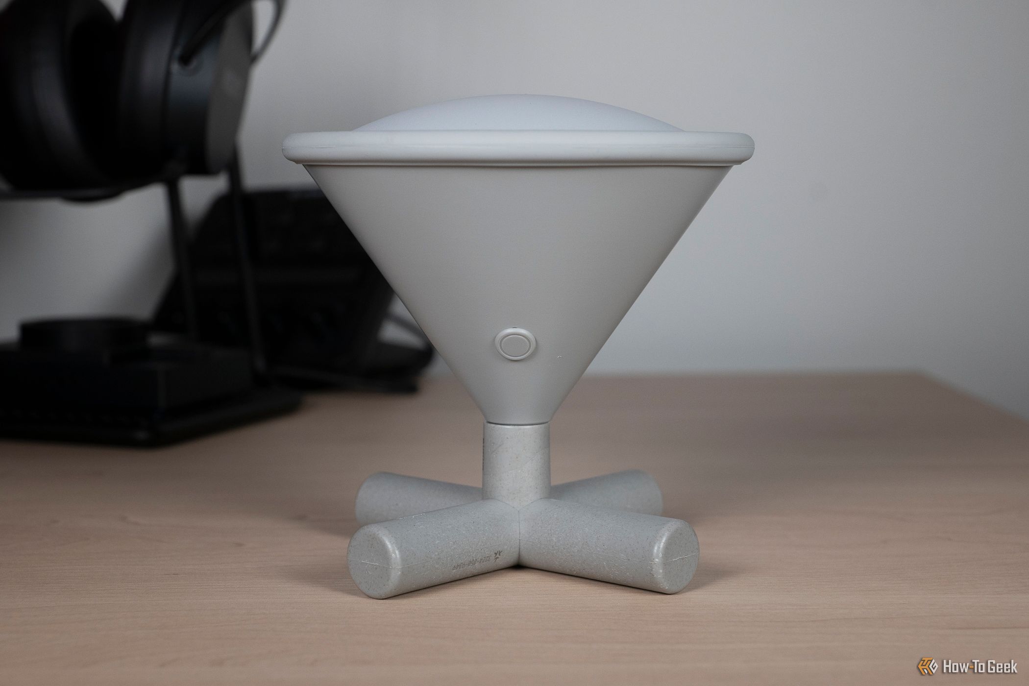 Nanoleaf Umbra Cono standing upright turned off